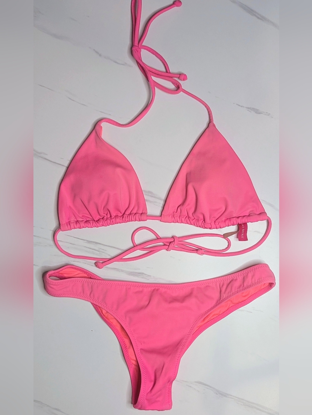 Victoria's Secret Hot Pink Bikini Set